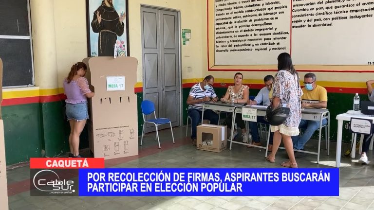 Por recolección de firmas, aspirantes buscarán participar en elección popular