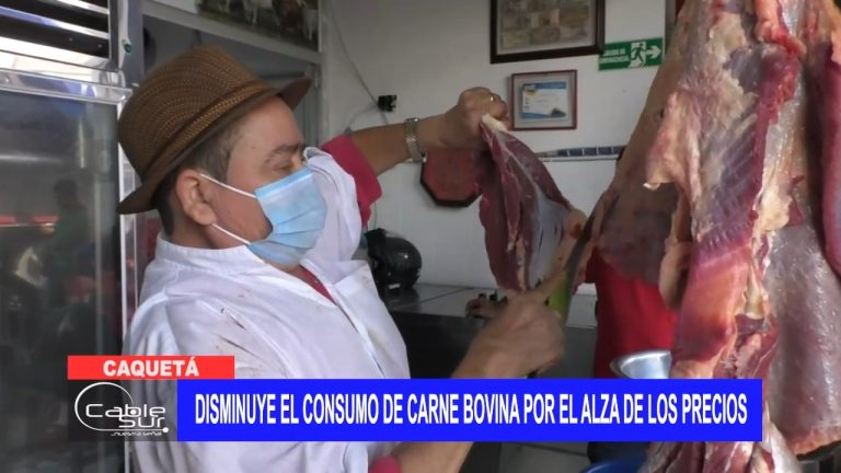 Disminuye el consumo de carne bovina por el alza de los precios