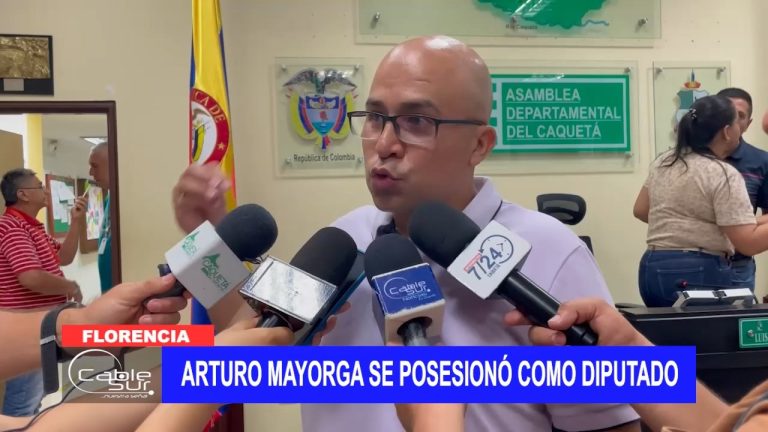 Arturo Mayorga se posesionó como diputado