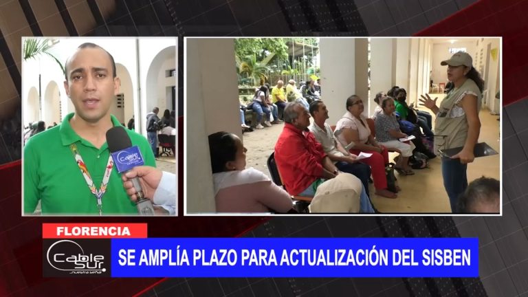 Se amplía plazo para actualización del Sisben