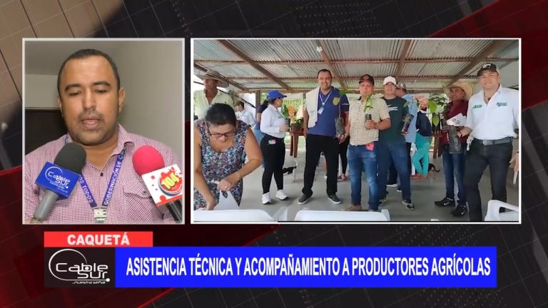 Asistencia técnica y acompañamiento a productores agrícolas