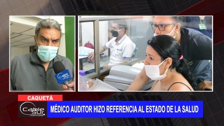 Médico auditor hizo referencia al estado de la salud