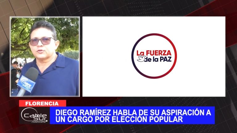 Diego Ramírez habla de su aspiración a un cargo por elección popular