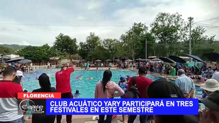 Club Acuático Yary participará en tres festivales en este semestre