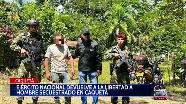 Se logró la liberación de un hombre que habría sido secuestrado.