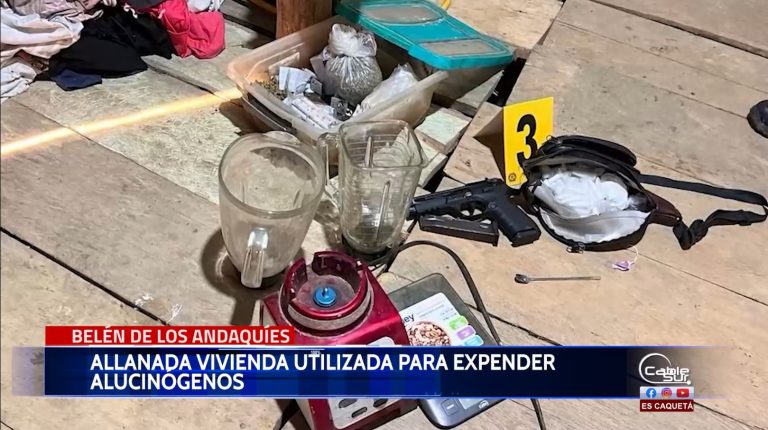 En el sur de Caquetá, las autoridades en operaciones de registro y control, allanaron una vivienda en el barrio palo negro del Municipio de Belén.