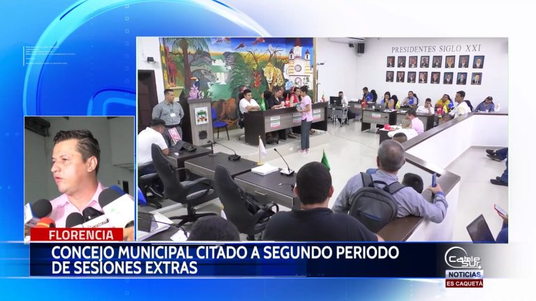 El alcalde de Florencia dio la instalación del segundo periodo de sesiones extraordinarias.