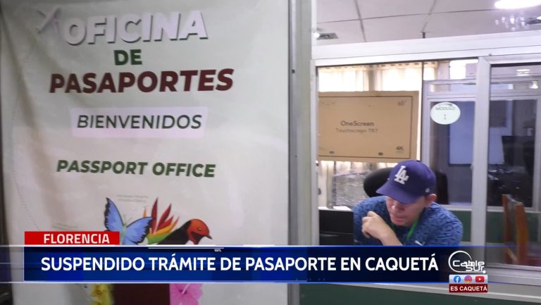 Por incapacidad de funcionaria cancillería ordena suspender el trámite de pasaportes en Caquetá.