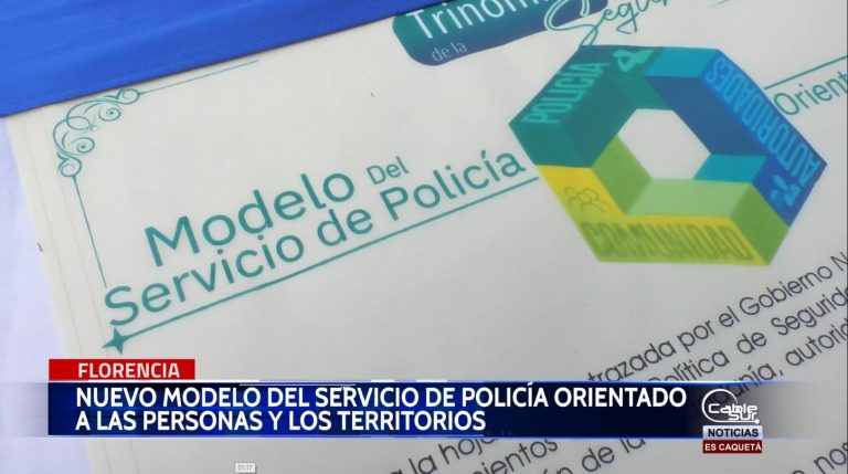 En el barrio la Floresta se presentó el nuevo modelo del servicio de policía.