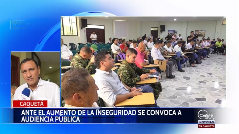 Se realiza audiencia pública de participación ciudadana.