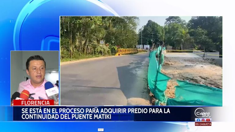 El puente Matiki debe cumplir con su objetivo.