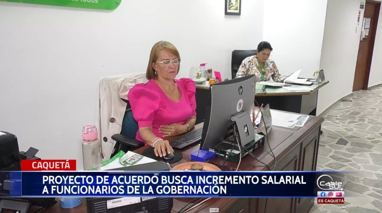 Sindicato de los funcionarios de la Gobernación de Caquetá buscan una nivelación salarial .