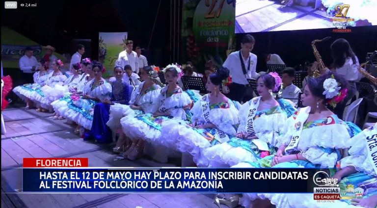 Se sigue planeando el vigésimo octavo festival folclórico de la Amazonía en la ciudad de Florencia.