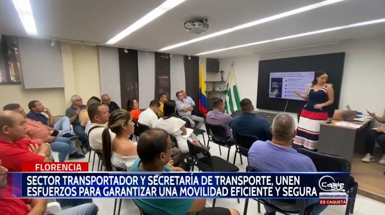 Dialogo con representantes del sector transportador.