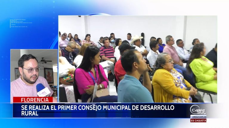Con la participación de consejeros y productores agropecuarios se realizó el primer consejo Municipal de desarrollo rural .