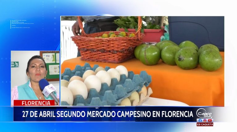 En la Ciudad de Florencia y frente a la Brigada se realizará este sábado 27 de abril el segundo mercado campesino y artesanal.