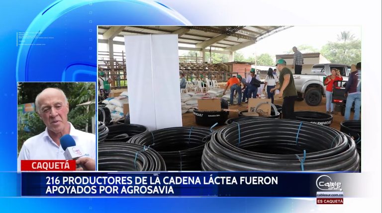 Productores lácteos del departamento de Caquetá fueron apoyados con capacitaciones, tecnología e insumos.
