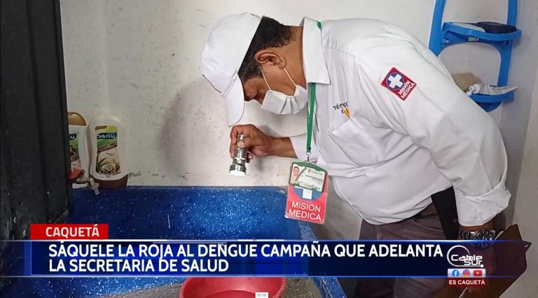 La secretaria de salud del departamento de Caquetá manifestó que se vienen haciendo campañas de prevención del Dengue.