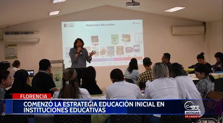 Inicio de la estrategia educación inicial en tres instituciones educativas de la ciudad.