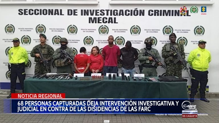La fiscalía general de la nación, en articulación con la policía nacional y el ejército nacional, adelanta una intervención especial en el suroccidente del país.