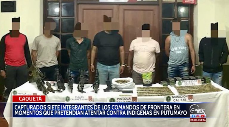 Las fuerzas militares evitan acciones terroristas de las disidencias.