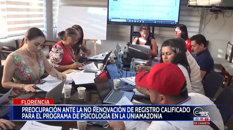 No se va renovar el registro calificado al programa de psicología de la universidad de la Amazonía.