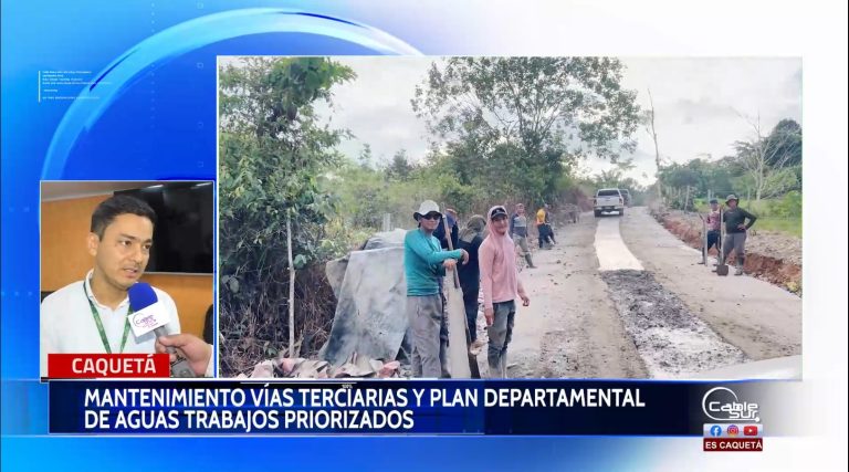 Secretario de infraestructura del departamento de Caquetá se refirió a la utilización de la maquinaria amarilla.