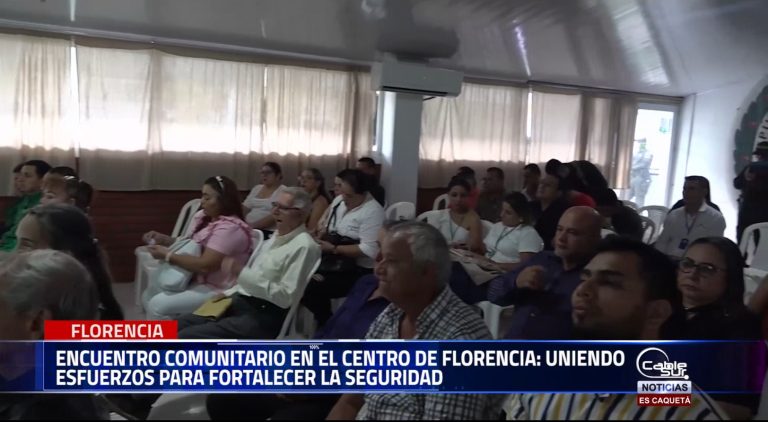 Se llevó a cabo un importante encuentro comunitario en la zona central de Florencia.