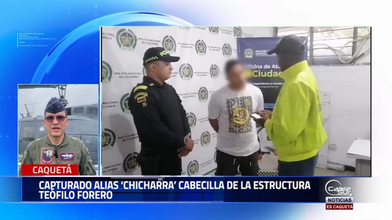 Fue capturado Luis Ángel Pencue alias ‘chicharra’.