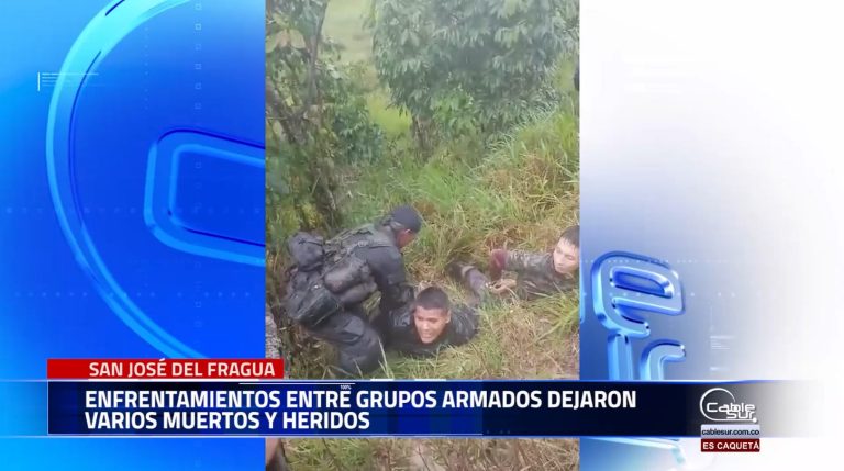 En la zona rural de San José del Fragua, la situación es crítica debido a violentos enfrentamientos entre disidencias de las Farc y los comandos de frontera.