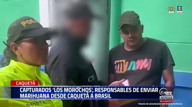 La Fiscalía General de la Nación, a través de un despacho especializado de la seccional Caquetá, presentó un importante resultado con siete capturas la organización delincuencial ‘los morochos’.