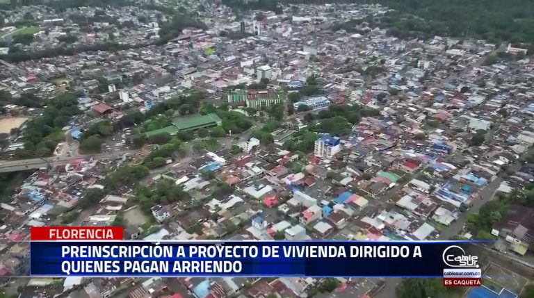 A través de un proceso de preinscripción la alcaldía de Florencia invita a aquellas personas que pagan arriendo para que hagan parte de proyecto en beneficia de familias de escasos recurso, denominado MI CASA YA.