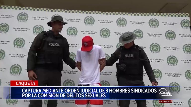 Más resultados de las autoridades para la protección de la vida, honra y bienes de las familias en el Caquetá.