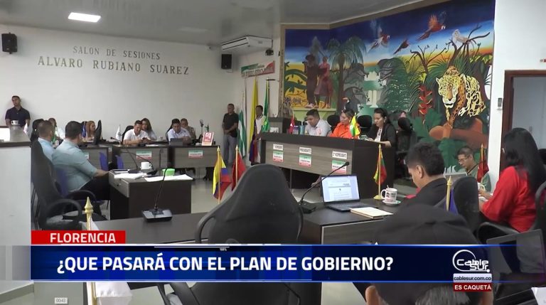El alcalde de Florencia Marlon Monsalve se refirie a lo acontecido con su plan de desarrollo al ser suspendido por una orden judicial.