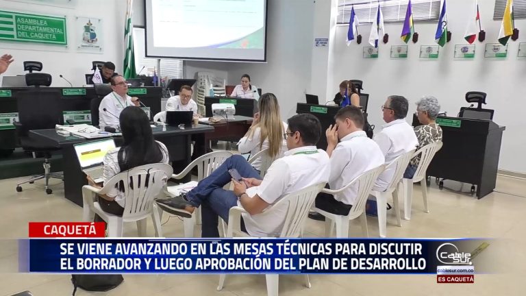 Se viene avanzando en la Asamblea Departamental la aprobación del plan de desarrollo 2024-2027 presentado por el gobernador Luis Francisco Ruiz A.