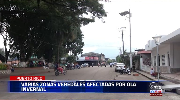 El alcalde del municipio de puerto rico se refirió a la emergencia generada por la ola invernal donde se registran varias comunidades damnificadas.