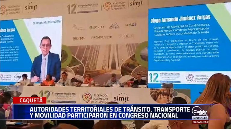 Caquetá hizo presencia en el congreso nacional de autoridades de tránsito y transporte realizado en la ciudad de Cartagena de Indias.