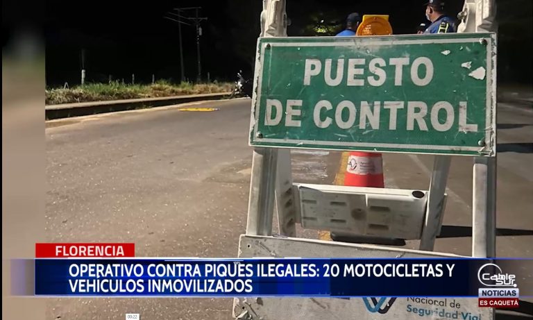 En una contundente acción coordinada, la secretaría de transporte y movilidad de Florencia, en colaboración con las autoridades locales, llevó a cabo un exhaustivo operativo en la vía al aeropuerto de la ciudad.