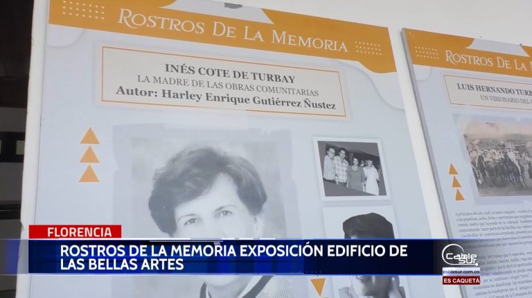 Rostros de la memoria exposición que realiza el Museo Caquetá.