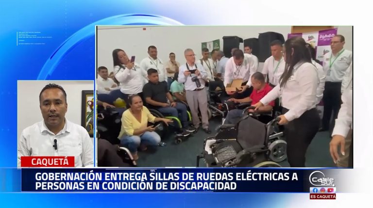 La Gobernación ha puesto en marcha un proyecto destinado a la entrega de 126 sillas de ruedas eléctricas a personas con discapacidad.