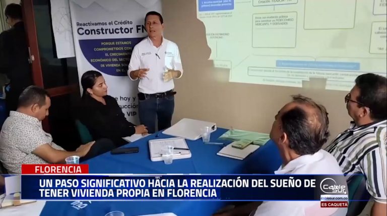 Camilo Londoño, gerente de crédito constructor del Fondo Nacional del Ahorro, llegó a Florencia.