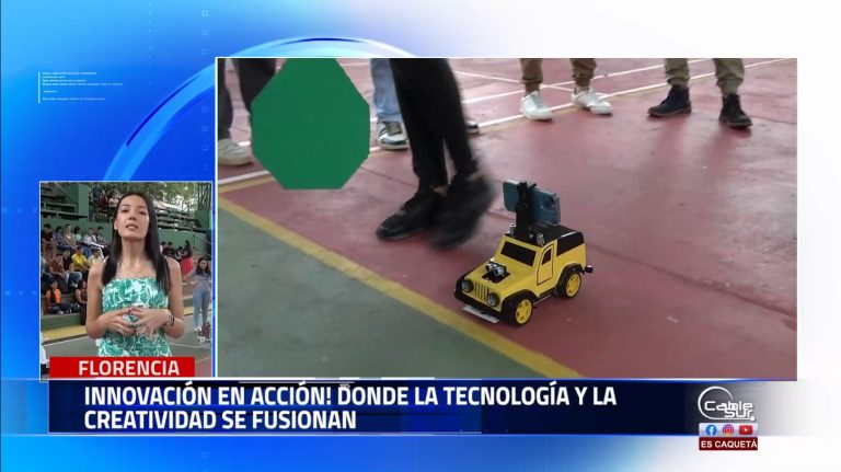 En la Universidad de la Amazonía se realizó un concurso de robótica, en el que participaron estudiantes de la universidad de la Amazonía e instituciones educativas.