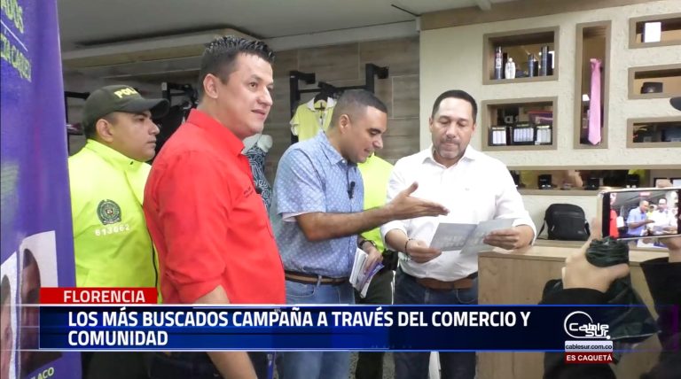 En recorrido realizado por el alcalde, la Gobernación, Policía se dio a conocer la campaña los más buscados.