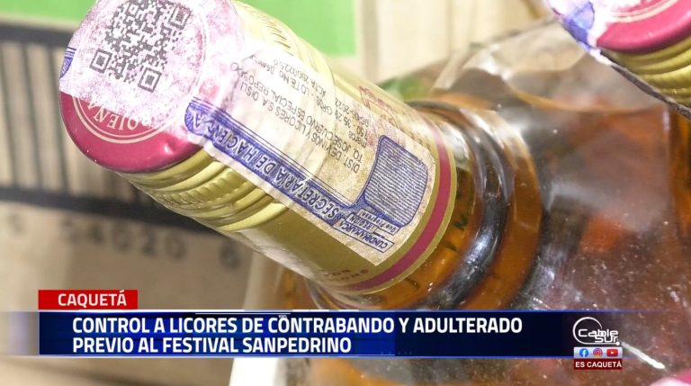 Durante este fin de semana se intensificarán los controles que permitan contrarrestar la comercialización y consumo de licor de dudosa procedencia ya que puede ser adulterado o de contrabando.