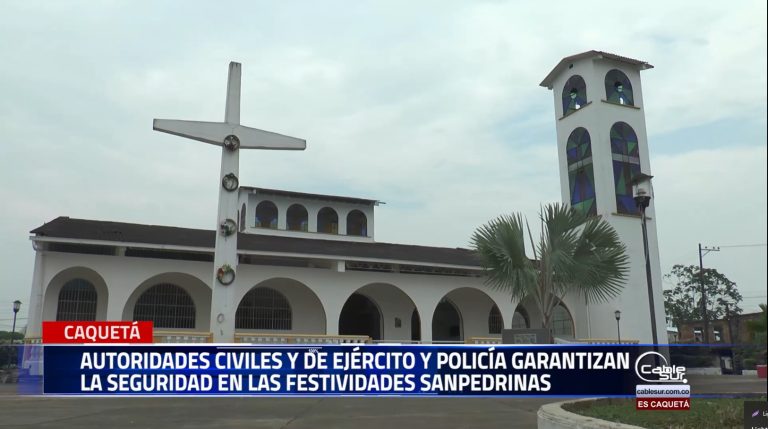 El Secretario de Gobierno del departamento de Caquetá manifestó que está garantizada la seguridad durante las festividades San Pedrinas.