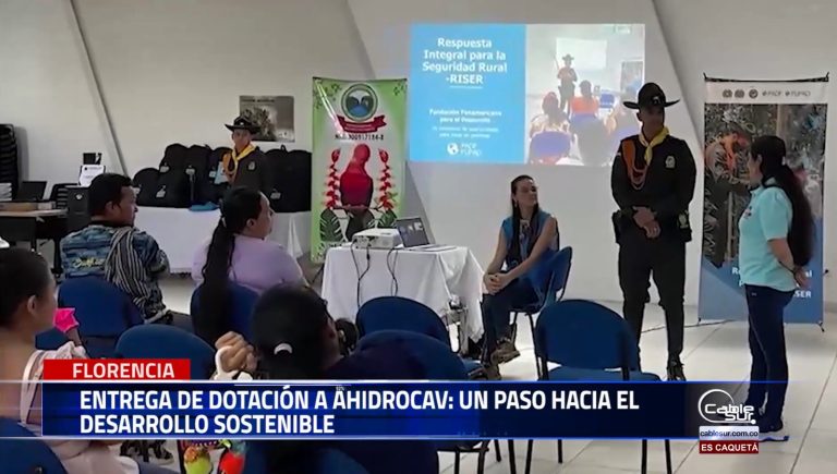 Se llevó a cabo la clausura del fortalecimiento organizativo del proyecto Riser (respuesta integral para la seguridad rural).