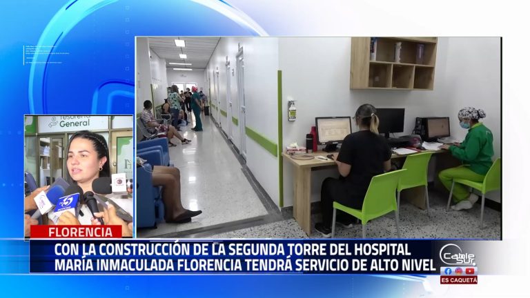 Luego de darse un proceso se logró dar continuidad a la construcción de la segunda torre del Hospital María Inmaculada.