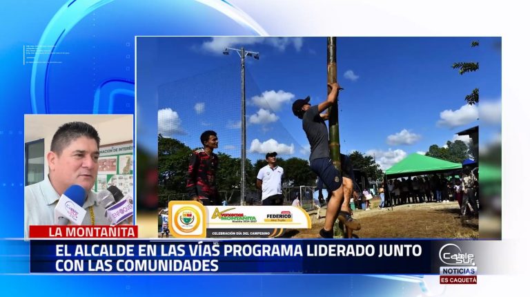 El mandatario del municipio de la montañita hizo referencia a su programa bandera “el alcalde en las vías con el cual busca la recuperación de las vías terciarias involucrando a la institucionalidad y la comunidad.