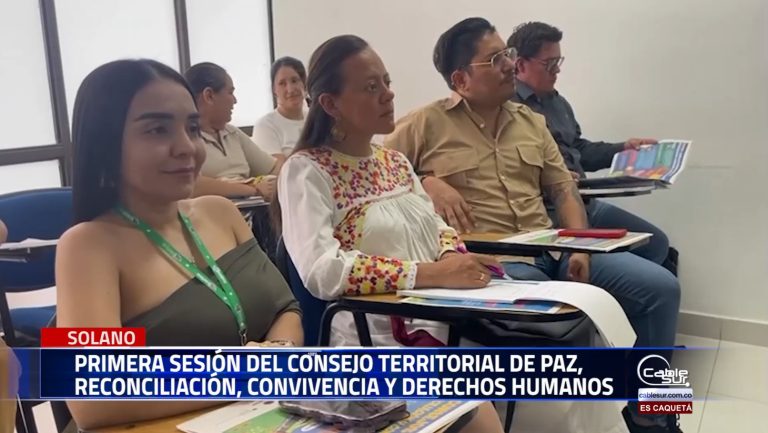 En un esfuerzo por fortalecer los procesos de paz y reconciliación en el territorio, se realizó la primera sesión del consejo territorial de paz, reconciliación, convivencia y derechos humanos del Caquetá.