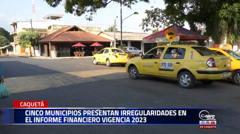 Preocupante panorama de cinco municipios que presentan déficit fiscal entrega la contraloría del departamento de Caquetá.